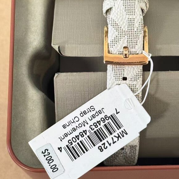 Michael Kors MK7128 Jayne Three-Hand Vanilla Watch - Picture 5 of 5